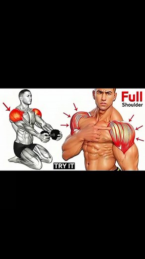 Shoulder Muscles : #gym #motivation #workout #Shoulder #ShoulderMuscles