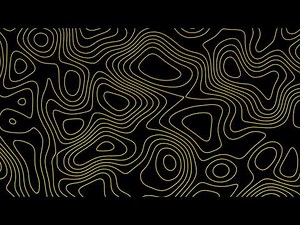 Topographic Map Patterns | Topographic Map Contour Lines | Geography Patterns | Golden Contour Maps