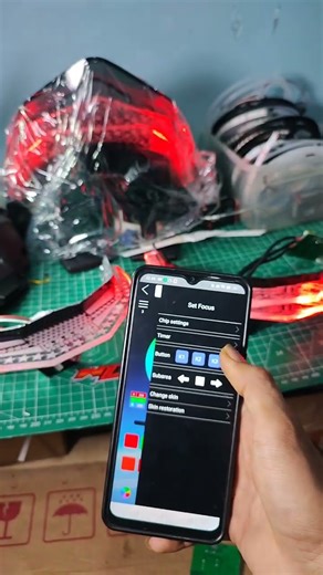 Cara Mengatur Mode Welcome Di Modul Dmx #wlvproject #tutorial #ledrgb #stoplamp #lazy