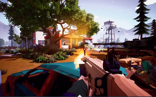 [POLYGON]最近爆火超好玩的steam高配免费战地模拟器 附赠精分UP