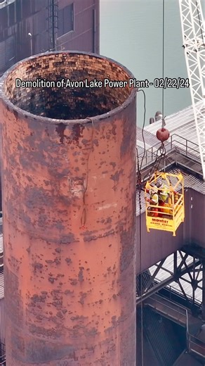2.1K reactions · 331 shares | The Demo of this power plant in Avon Lake is interesting on so many levels  | Lance Aerial Media | Facebook
