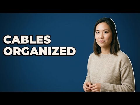 How To Organize Charging Cables On My Desk?