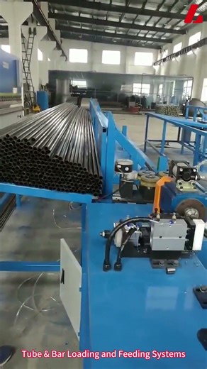 Tube & Bar Loading and Feeding Systems #machine #tubeloading