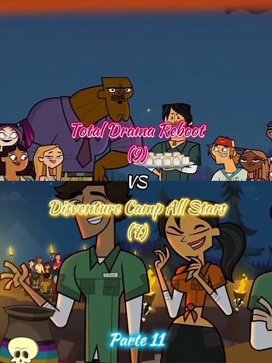 Total Drama Reboot vs Disventure Camp All Stars Parte 11