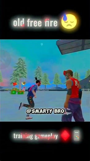 OLD FREE FIRE TRAINING 😓!! smarty bro #freefire #oldfreefire