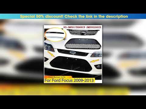 Hot Picks For Ford Focus 2009 2010 2011 2012 2013 Car Front Bumper Grille Honeycomb Mesh Upper Lowe