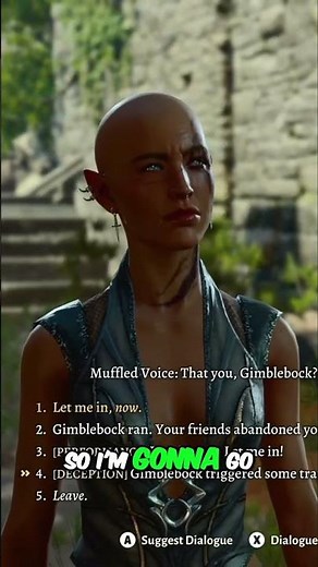 Baldur's Gate 3: Master Dialogue Checks #shorts