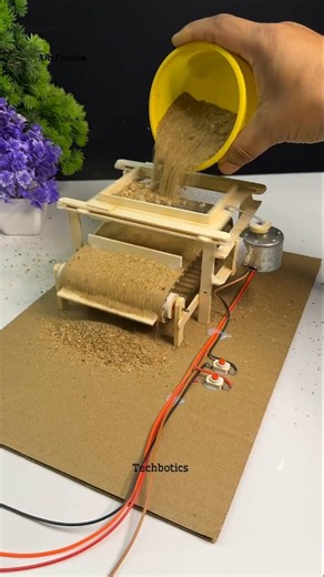 Sand Cleaning Machine with Dc motor #shorts #trending