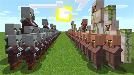 List of mobs hostile toward villagers in Minecraft 1.19 update