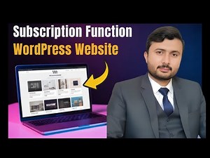 How to add a subscription functionality in wordpress website only just in 5 minutes?