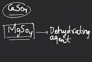 Meaning of the statement " the two formula units of calcium sul... | Filo