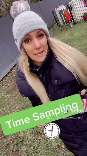 Time Sampling - Observations in Research Methods - OCR Psychology