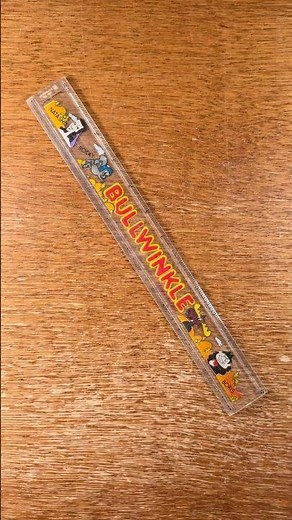 Vintage The Adventures of Rocky and Bullwinkle and Friends Ruler 📏
