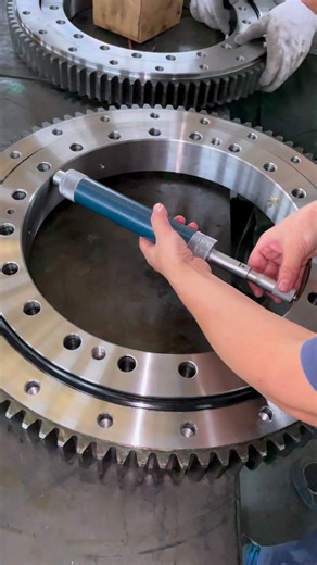 2.2K views · 42 reactions | Slewing bearing is a transmission component widely used in construction machinery, port machinery, food machinery, and energy machinery. We manufacture and export high quality Slewing Bearings. Welcome to contact us!#slewingbearing #slewingring #slewingbearingmanufactuer #slewbearings #slewring #crane #cranetruck #truckcrane #mobilecrane #towercrane | Merydom Slewing Bearing | Facebook