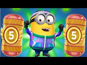 Stereo Minion Rush Level Up Costume 5 gameplay walkthrough ios / android