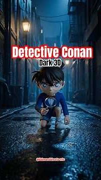 Detective Conan Reimagined in Dark 3D | Cinematic AI Short Film