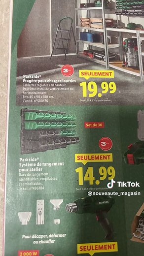 Arrivage Parkside Lidl : Nouveaux Outils et Rangement