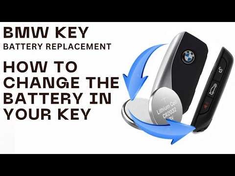 BMW KEY NEW REMOTE KEY BATTERY HOW TO CHANGE THE BATTERY.