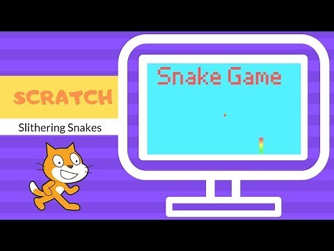Scratch 3.0 Tutorial: How to make Slithering Snakes