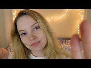 ASMR Relaxing Close-Up Face Touching ♥