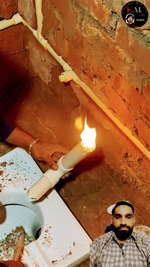 40mm pvc pipe fittings // lowdown pipe install #viral #plumbing #pipelining #pvcpiping #pipecovers