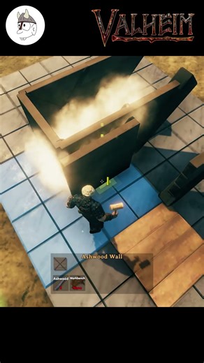 Quick Container Build Tip #valheim #valheimbuilding #gaming #fypシ #fypage #games