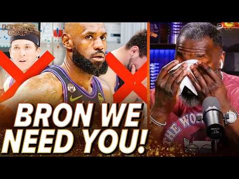 Shannon Sharpe REACTS to Luka Doncic & Austin Reaves OUT indefinitely! LeBron HELP!! | Nightcap