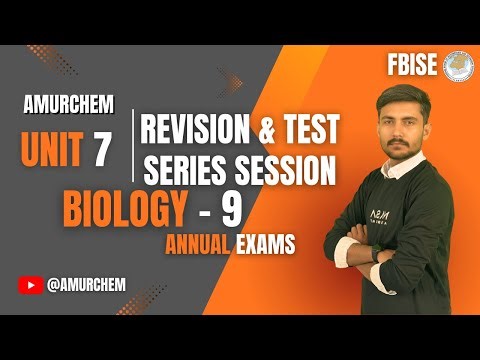 Class 9 Biology Unit 7 Metabolism, Enzymes, Photosynthesis & Respiration | FBISE Important Questions