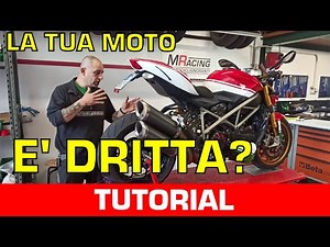 MOTORCYCLE ALIGNMENT: how to check it