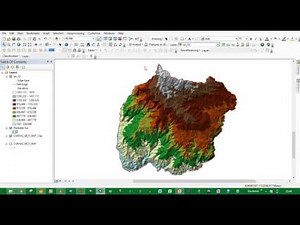 Creación de Modelos de Elevación Digital en ARC GIS
