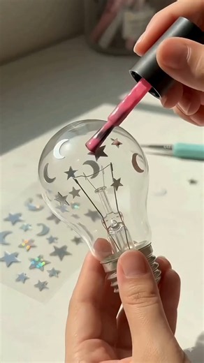 Moon star colourful light hack ✅ 7th class project #science #experiment #trending #short #viral