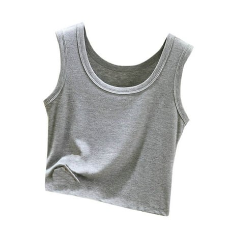 AherBiu Women's Tank Tops Summer Comfy Basic Loose Pajams Sleeveless Solid Color Sleepwear Camis - Walmart.ca