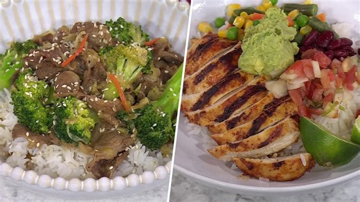 Whip Up 2 Take-Out Favorites at Home: Stir Fry and Burrito Bowls