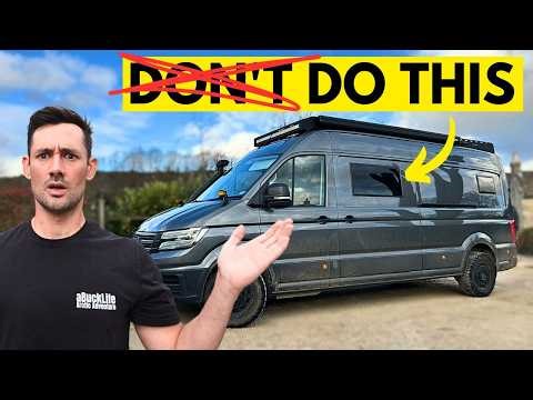 Don't Waste Time and Money | 7 DIY Campervan MUST Do's