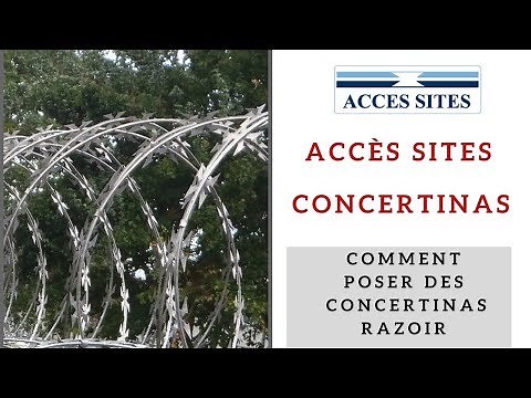 Accès SItes concertinas