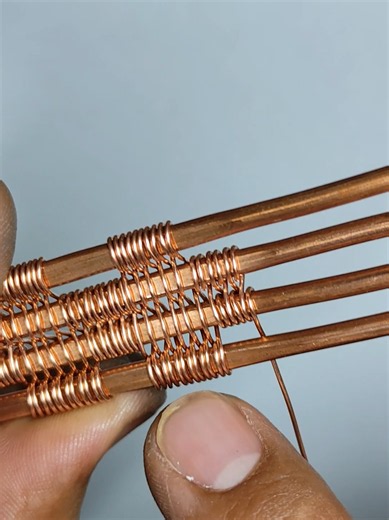 Tejido con WIRE WRAPPING: técnica paso a paso