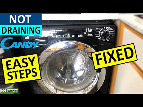 Candy Washing Machine not Draining Water - Fixed