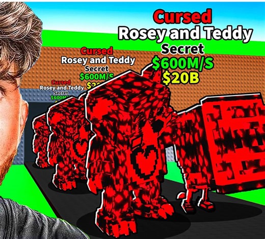 Spending $924,167,492 Getting The Cursed Rosey & Teddy #Caylus #roblox #gaming