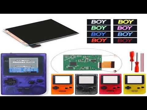 A must-have product! HISPEEDIDO GBP IPS LCD Backlight Screen kit OSD Menu Retro Pixel LCD Mod Kit