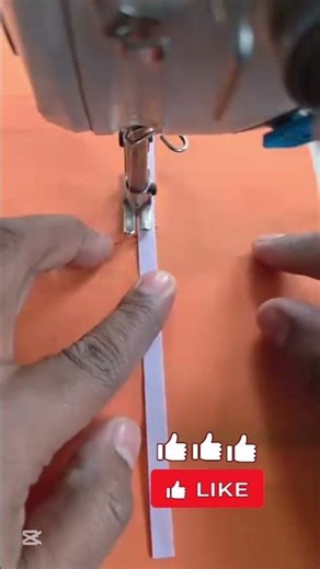 How to sew a patch pocket 🥰 #sewinghacks #diy #shorts