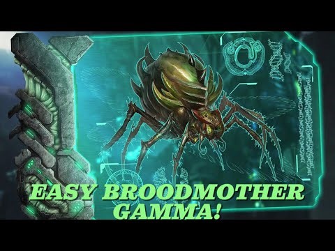 EASY ARK Survival Ascended Broodmother Boss Fight on GAMMA!