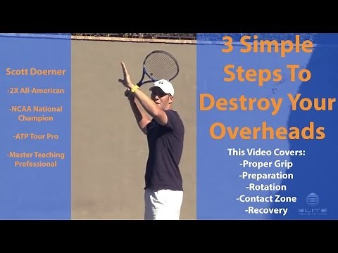 Elite Tennis Training: How To Smash The Overhead Smash
