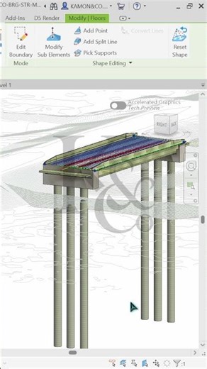 REVIT 2027 Bridge BIM Project | 3D Model + Sections + Full Views 🔥
