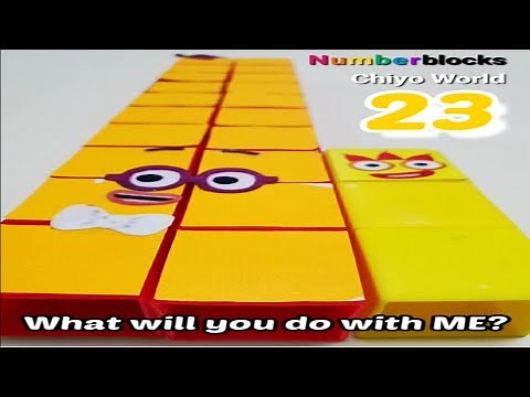 Numberblocks with 23 (long time no see guys I'm Back! 🥰)