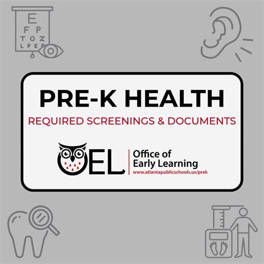 APS PRE-K HEALTH REQUIREMENTS