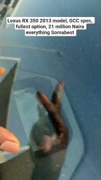 Lexus RX 350 2013 model, GCC spec, fullest option, 21 million Naira everything Somabest #viral #fyp