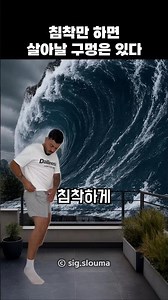 침착만 하면 살아날 구멍은 있다