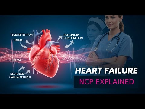Heart Failure Nursing Care Plan Full Breakdown Nursing & Medical Students Guide