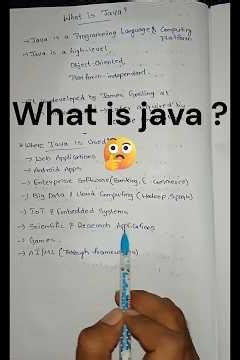 What is java ? 🔥 High Job opportunities 😍 Why people learning high 🤔