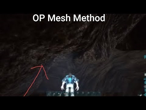 Insane new Crystal isles Mesh Spot | Ark survival evolved